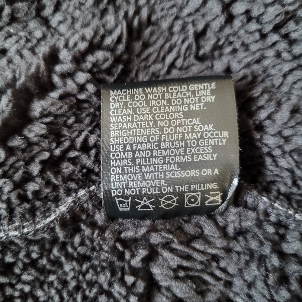 U.S. Life Men's Heather Gray Sherpa-Fleece Lined Full-Zip Hoodie - Picture 10 of 11